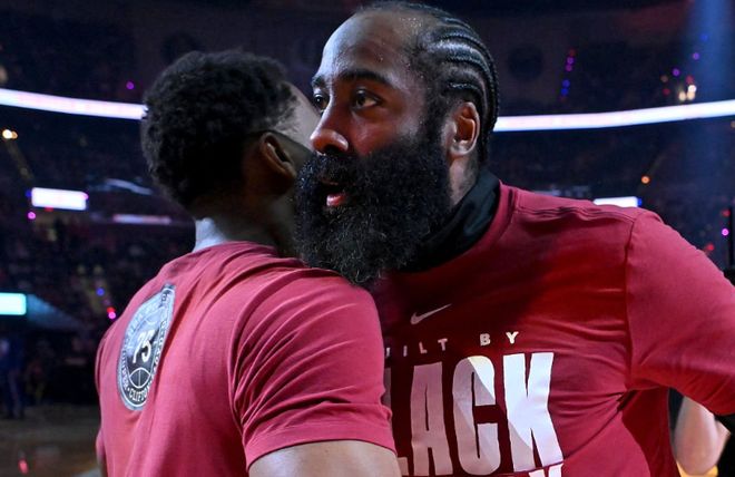 哈登赛后剖析球队三分困境：凯尔特人是标杆，