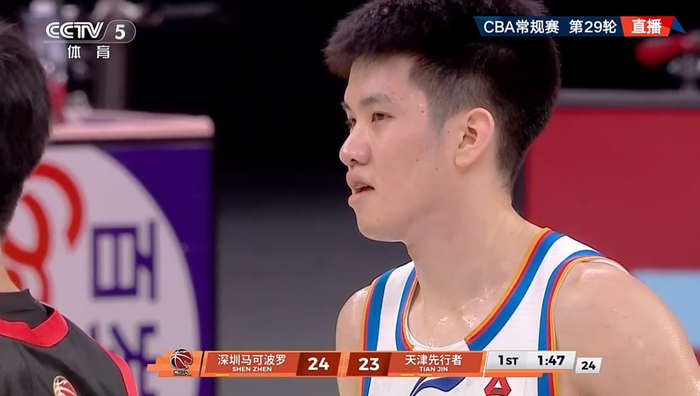 深圳马可波罗快攻战术碾压天津队 两记三分锁定